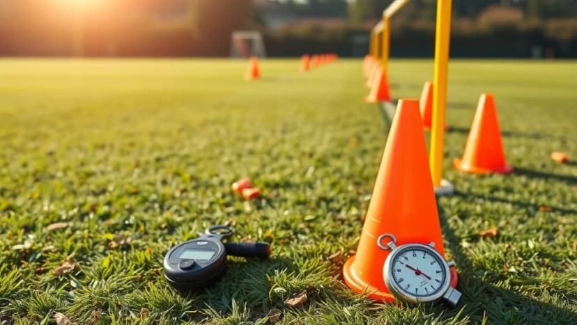 Beep-test fotbollsspelare tränar hårdare än andra