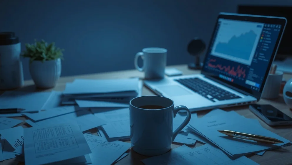 Lågt antal vita blodkroppar av stress