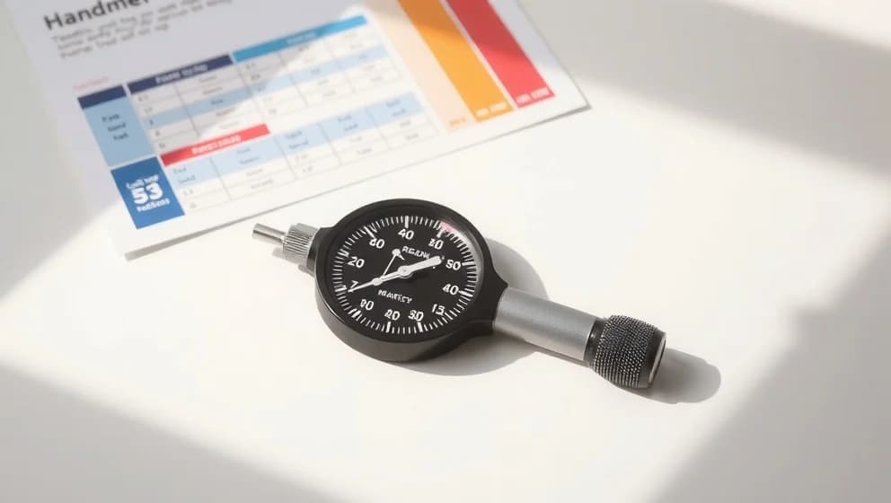 Mäta handstyrka tabell