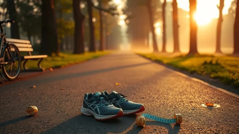 Morgonpromenad gör dig smalare