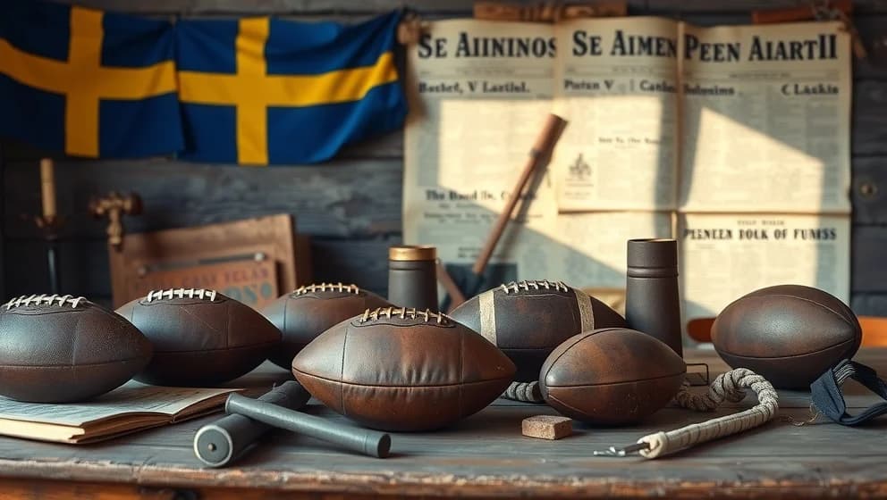 När kom fotbollen till Sverige