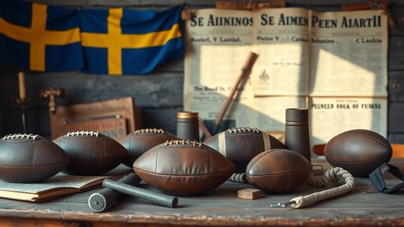 När kom fotbollen till Sverige