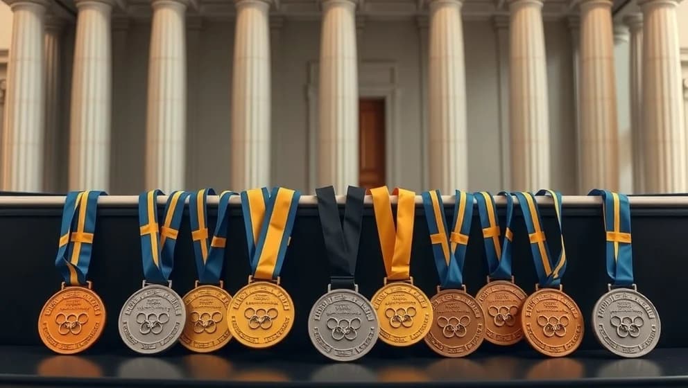 Alla svenska medaljer från OS Aten 2004