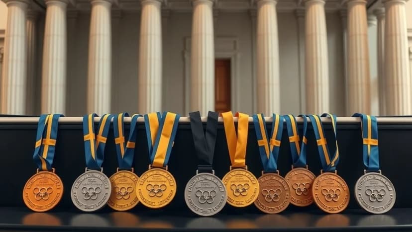 Alla svenska medaljer från OS Aten 2004