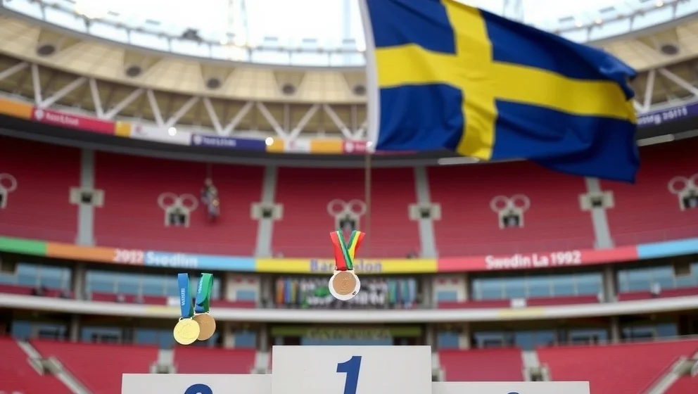 Svenska medaljer på OS Barcelona 1992