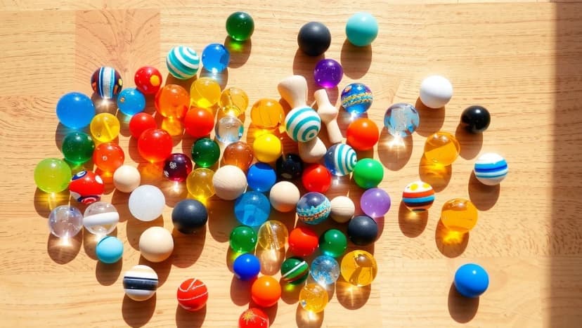 Spel med klot för nybörjare och erfarna spelare