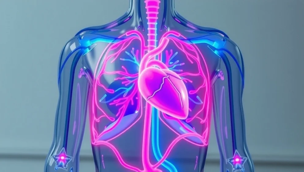 Så tar syret vägen genom kroppen