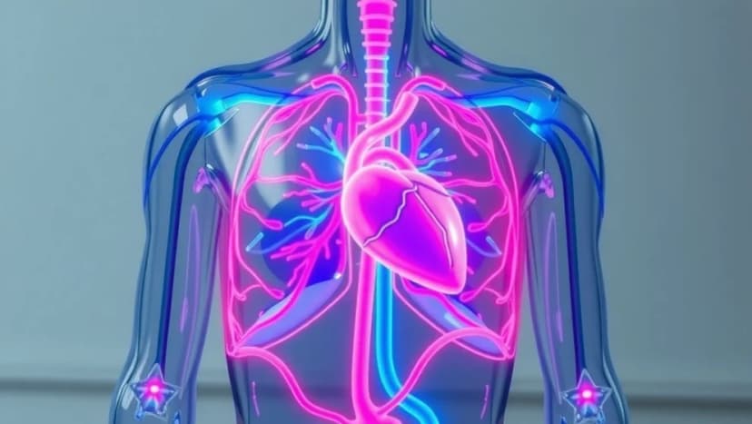 Så tar syret vägen genom kroppen