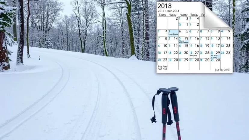 Tävlingskalender längdskidor 2024